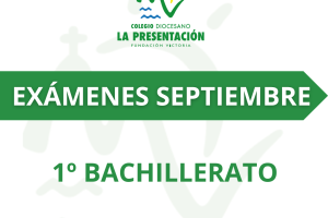 EXAMENES 1º BACH